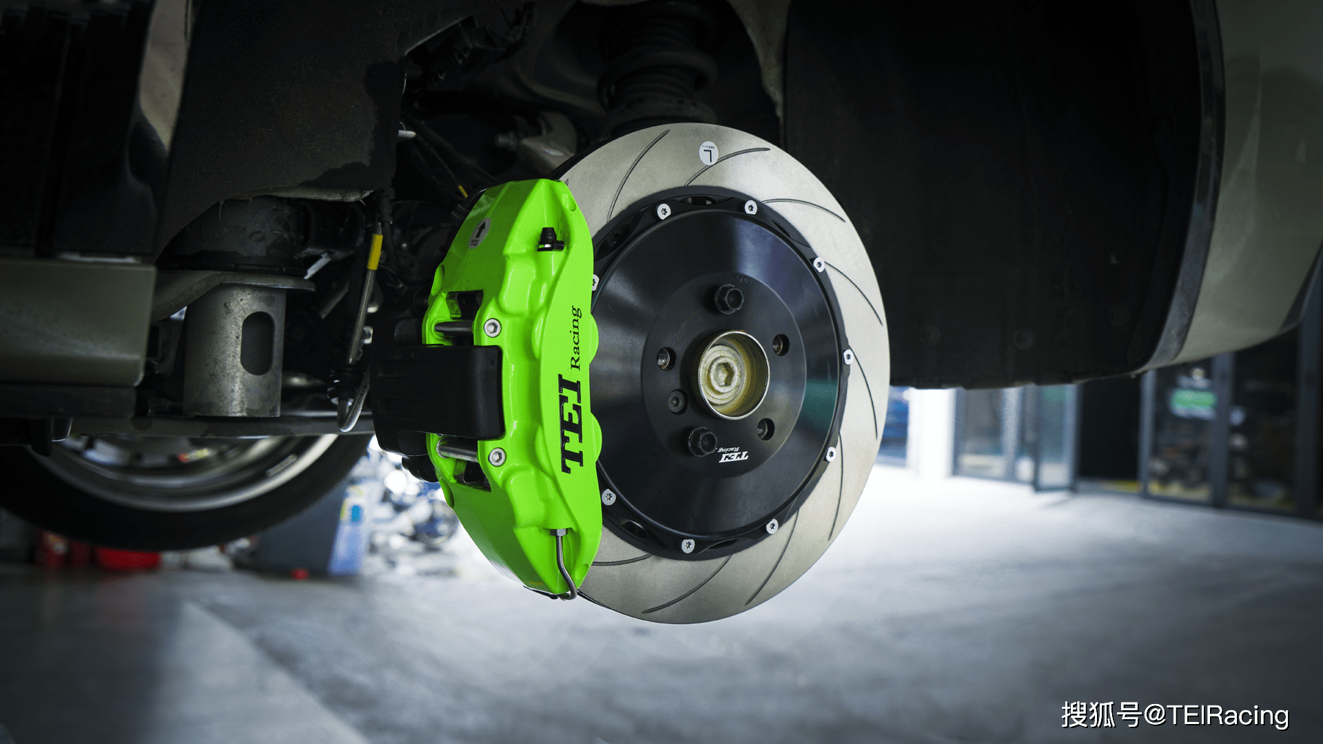 首款宝马ix3电动版改装刹车升级tei刹车套件前6后4电子驻车