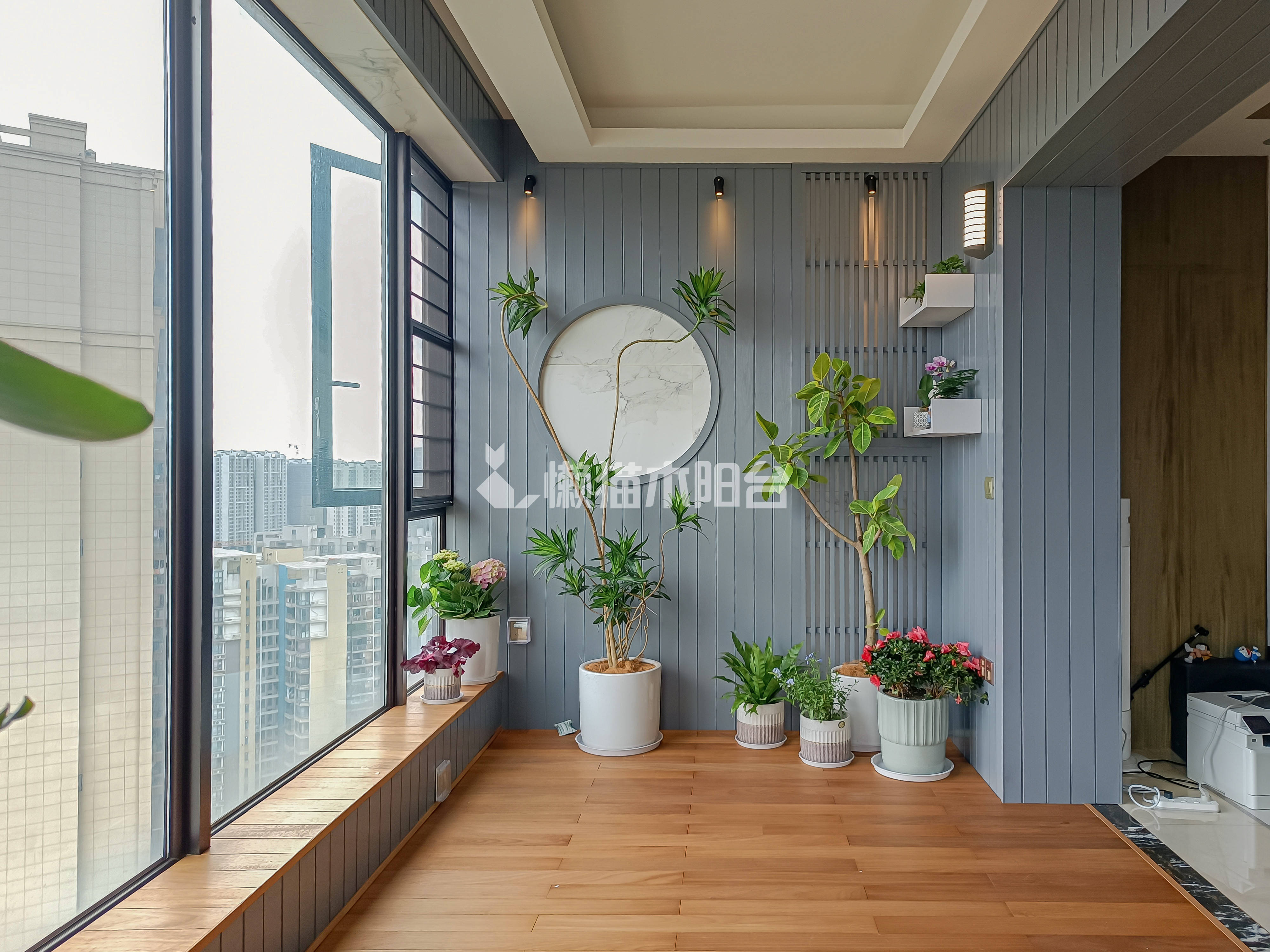 阳台设计如何满足休闲 茶室需求?