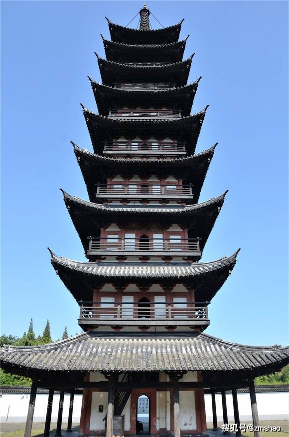 上海兴圣教寺塔(松江方塔)_acot_松江方塔_海兴