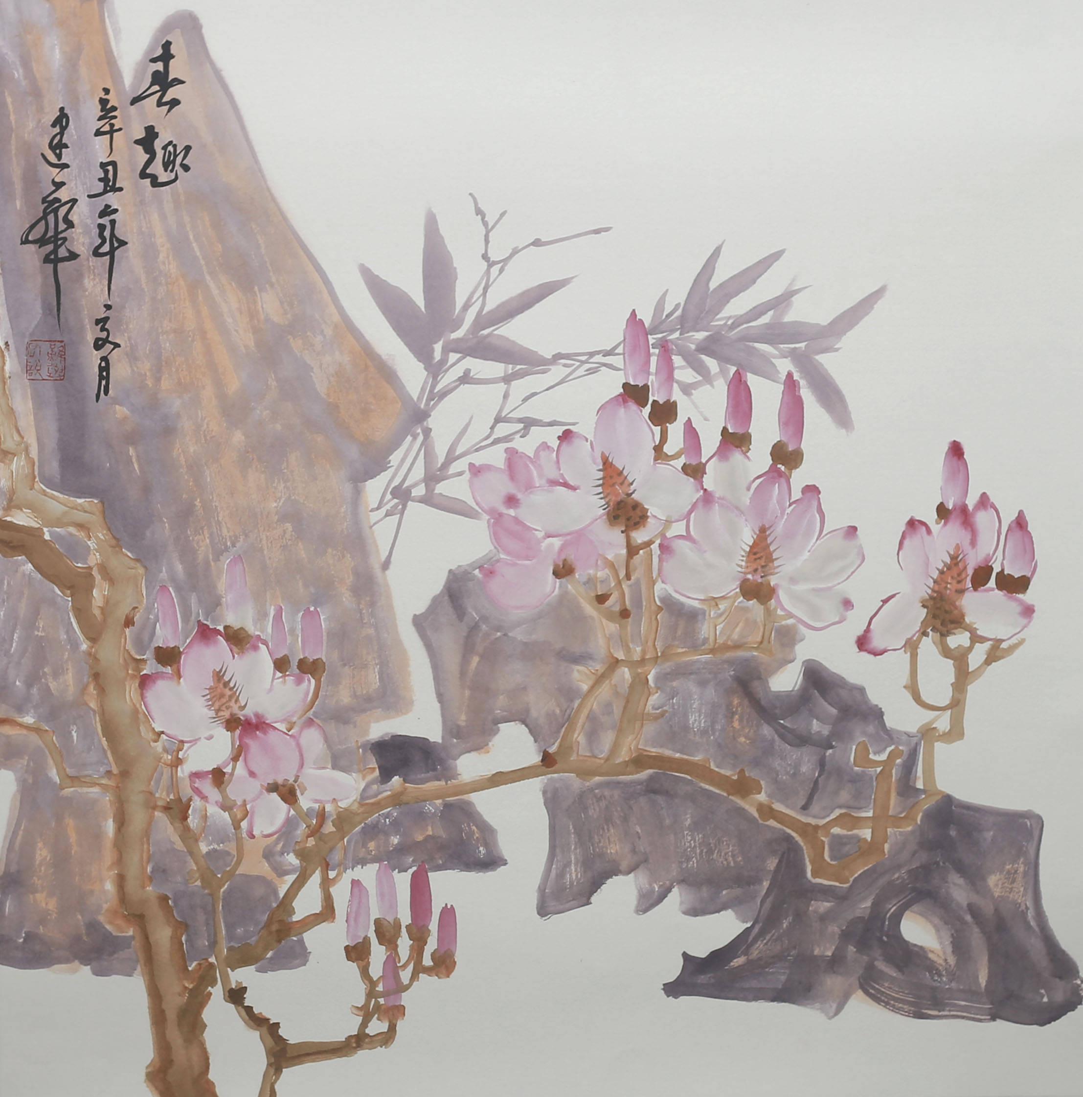 实力派书画家王建华——作品精选_简中寓_花鸟画家_霍春阳