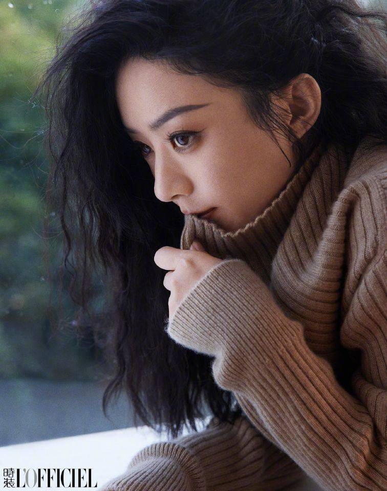 赵丽颖时装十月封面:温柔又恬静-搜狐大视野-搜狐新闻