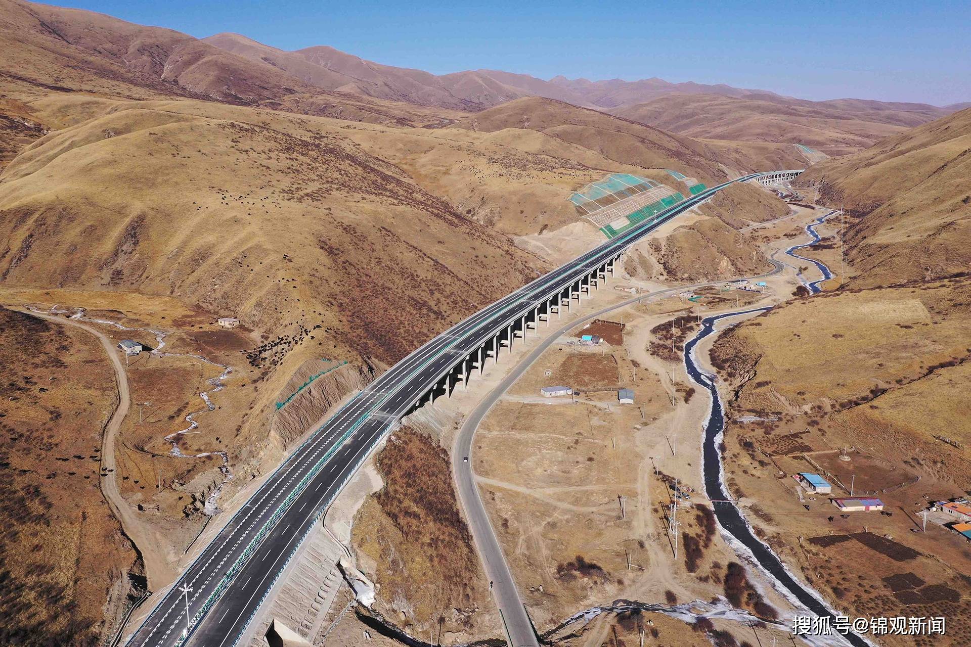 久马高速阿坝段通车 四川青海首通高速_高速公路_建设_集团