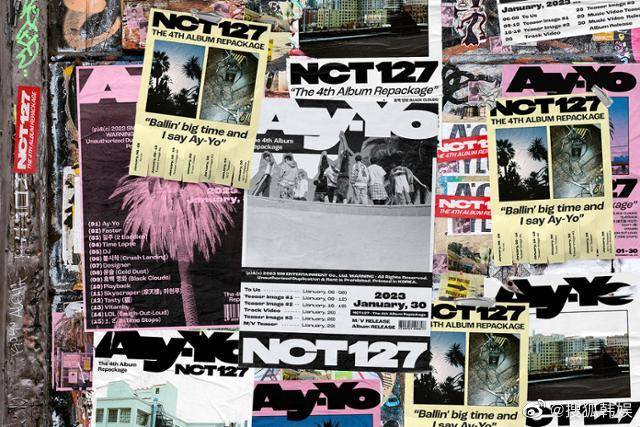 日程海报公开！NCT 127正式进入回归倒计时