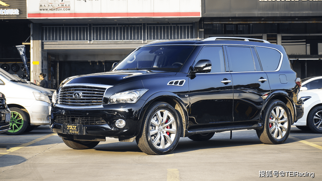 【官方案例】英菲尼迪qx80改装刹车升级,tei刹车前6后4套件_搜狐汽车