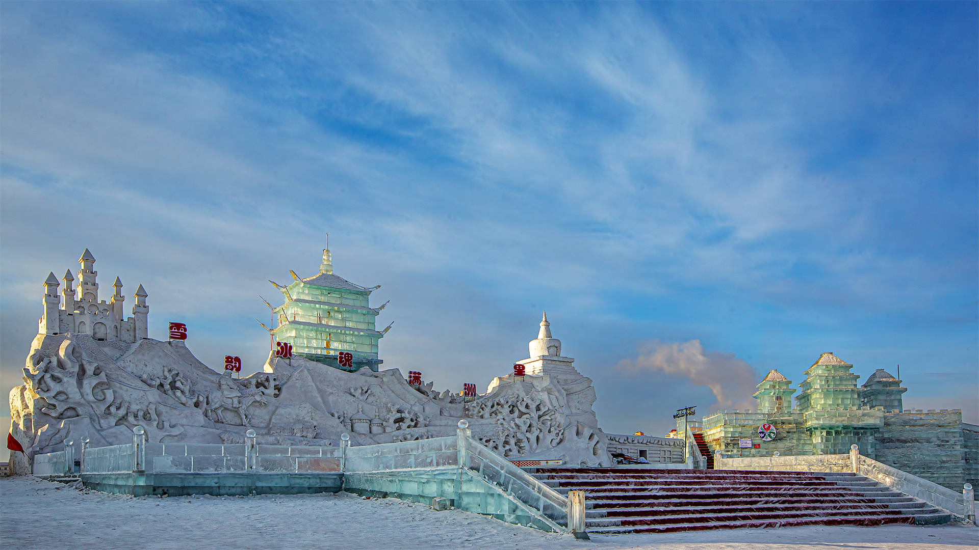 冰清雪洁满洲里中俄蒙国际冰雪节扮靓边城