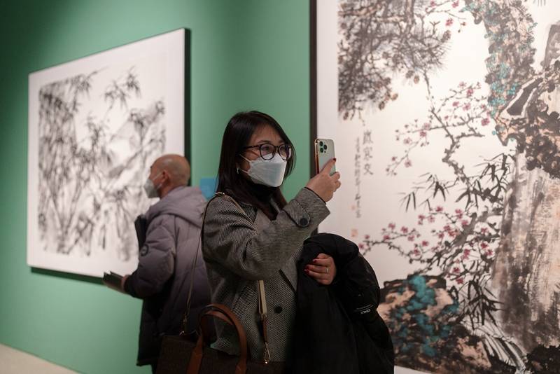 美丽中国——生态环境书画展在京开幕