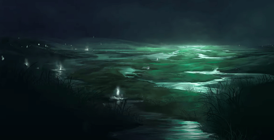 指环王中出现"死亡沼泽"里为何会有大量的死者遗体?