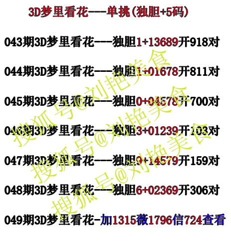 7-8-9參數特徵:和值:18 奇偶:偶-奇-奇 大小:大-小-大福彩3d開機號碼