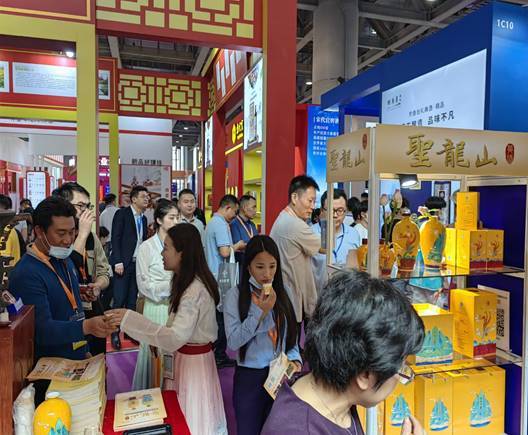 圣龙山黄酒在2023（第三届）华南中酒展参展活动中取得圆满成功