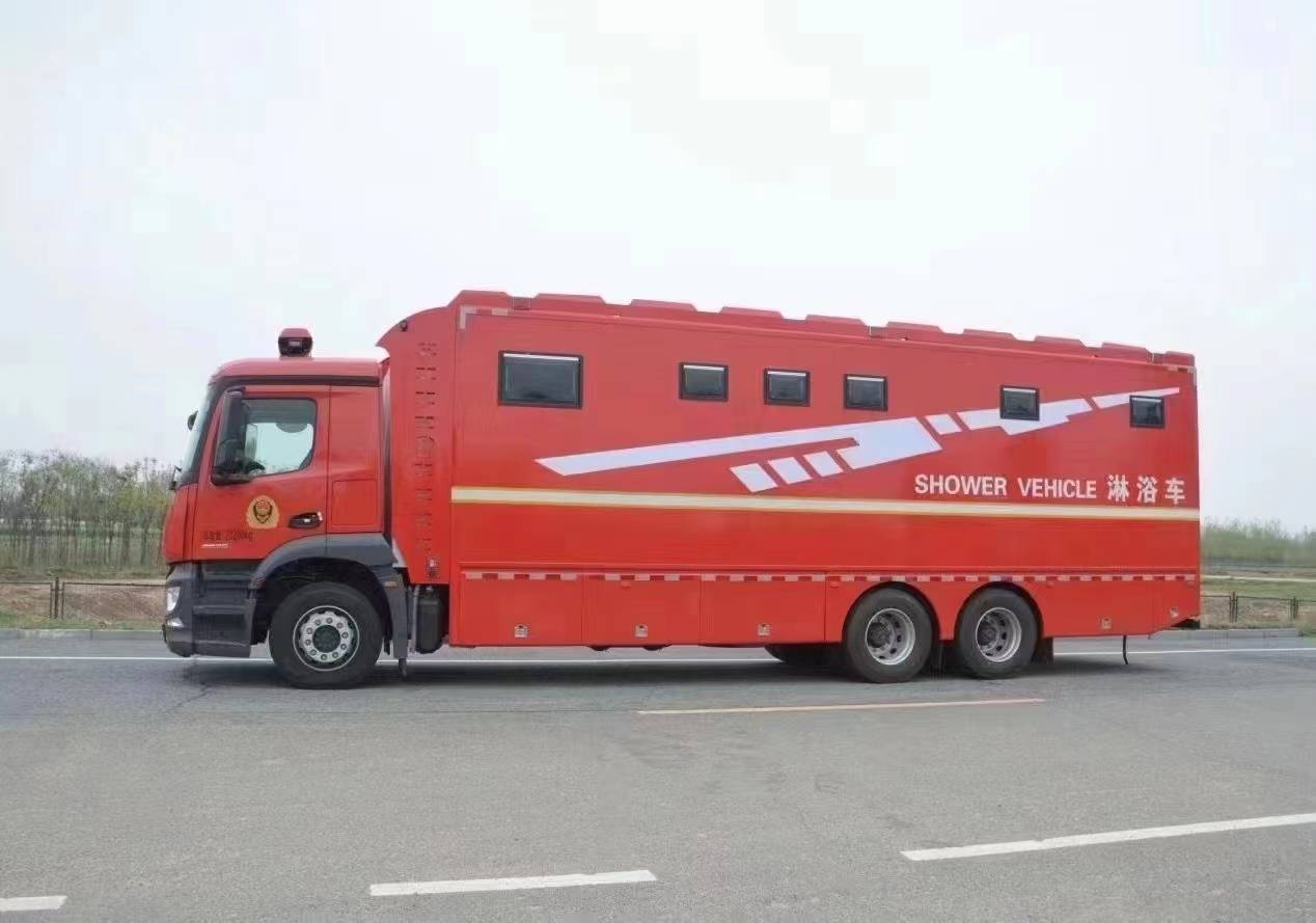 新款大型消防淋浴车厂家产品介绍_搜狐汽车_搜狐网