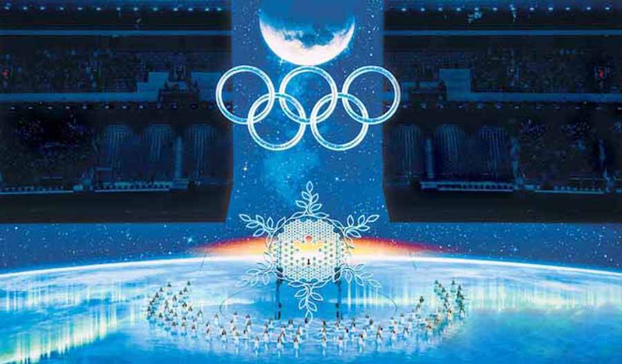 冬季奥运会2022年 标志图片