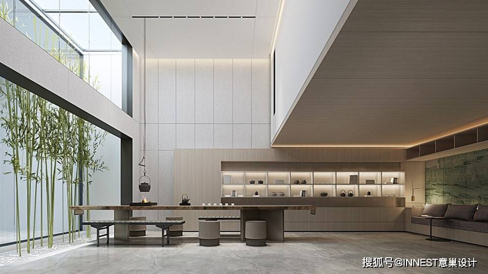 INNEST意巢设计:新中式合院,传统与现代美的碰撞