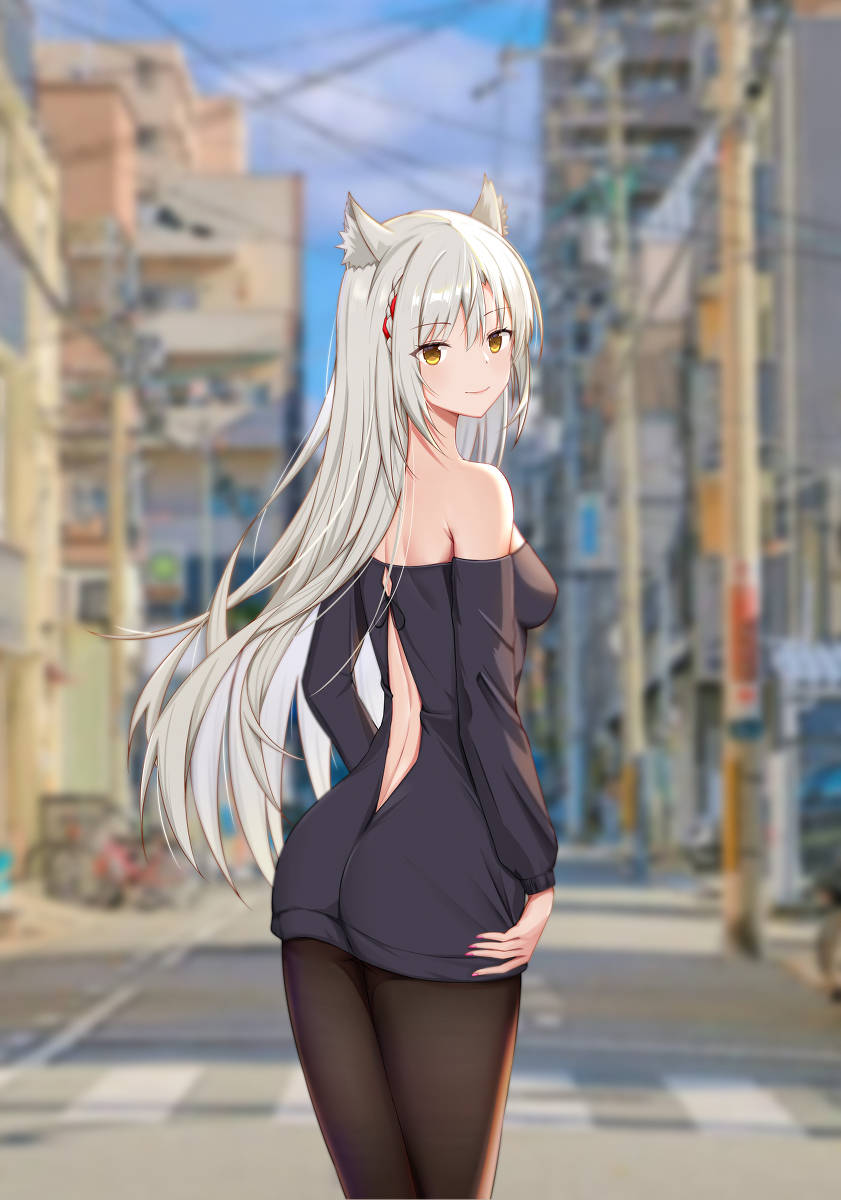 把气质穿起来- 黑洋装壁纸特辑 -_黑色_女性_颜色