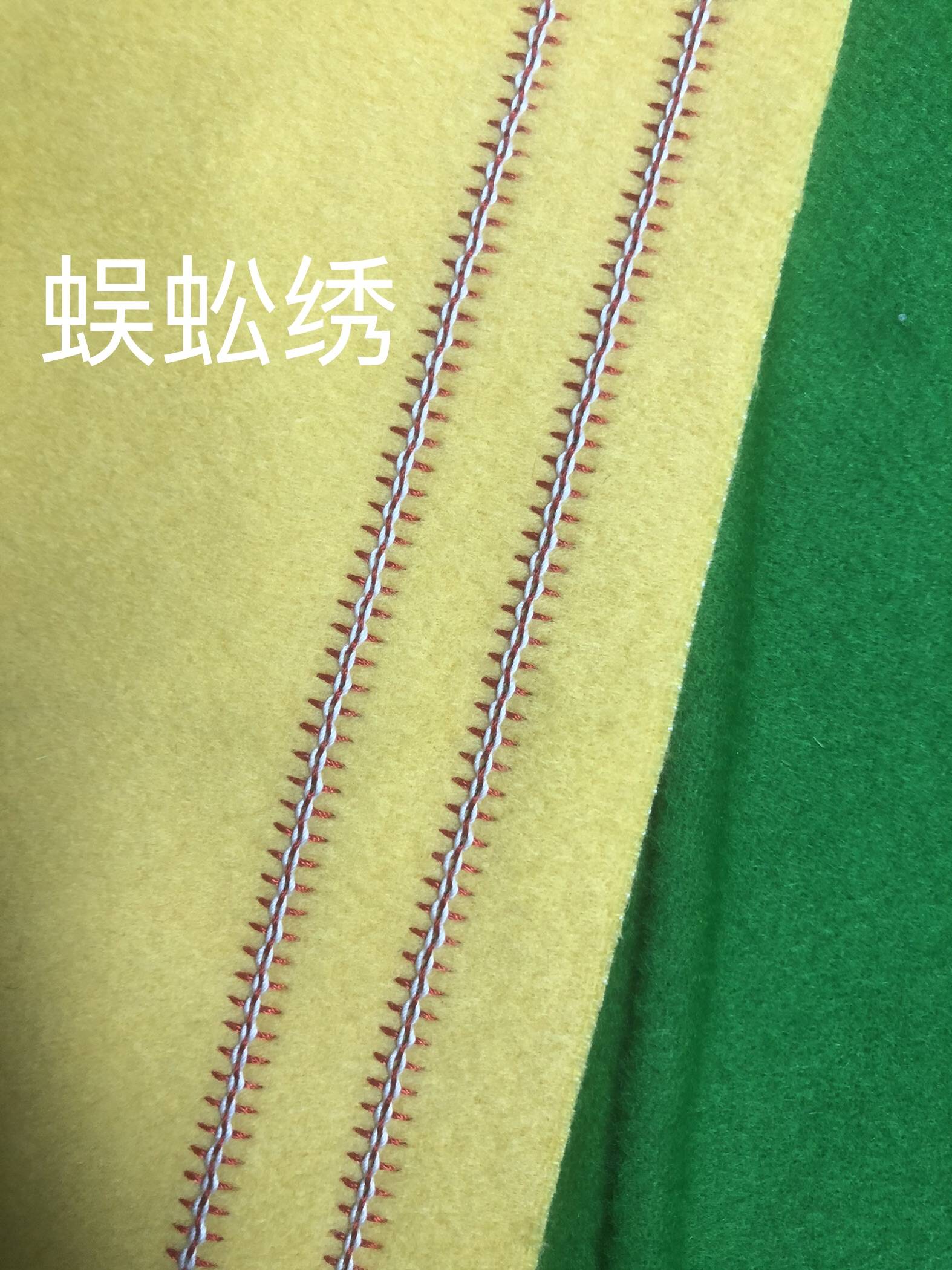 用机器代替手工缝制的装饰线迹,是我们特种绣花行业不断提升和创新的