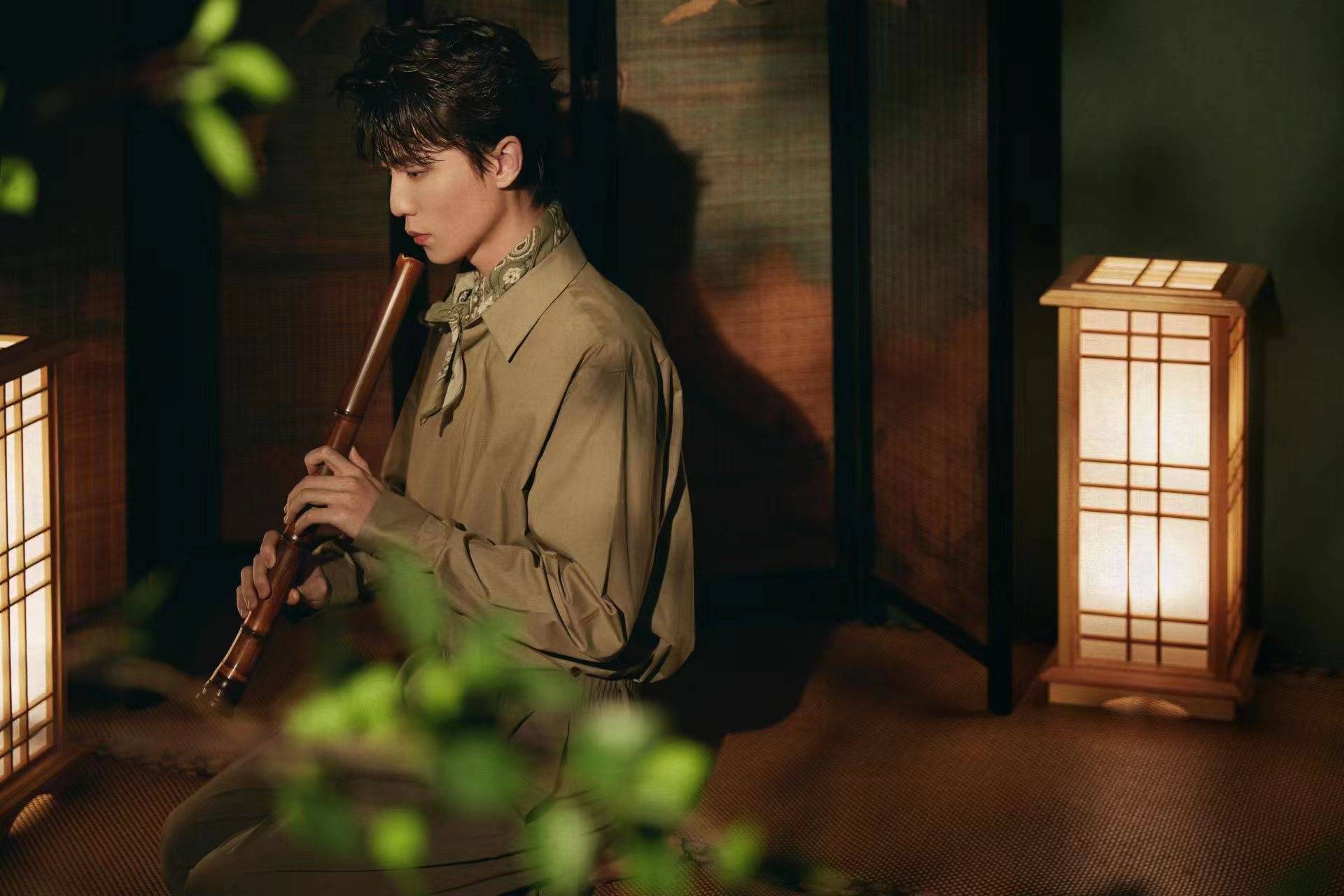 从千年前的竹林走来,国风少年张维本带你领略"竹之