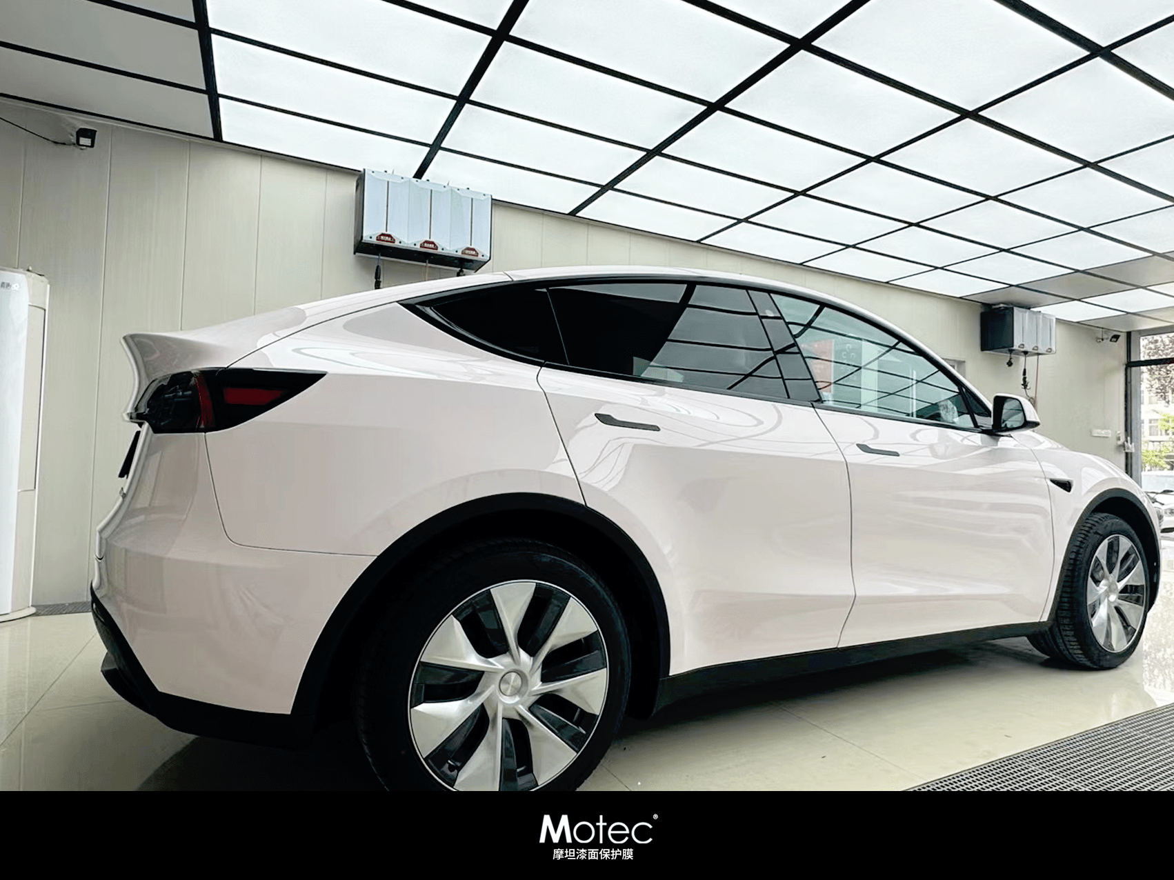 【改色分享】tesla modely——玫琳凯粉_motec