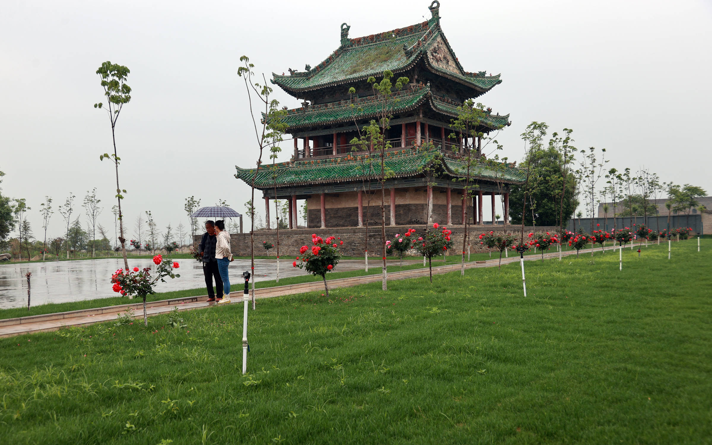 省保文物"岱祠岑楼":华丽蝶变展新颜_景区_大荔_工作