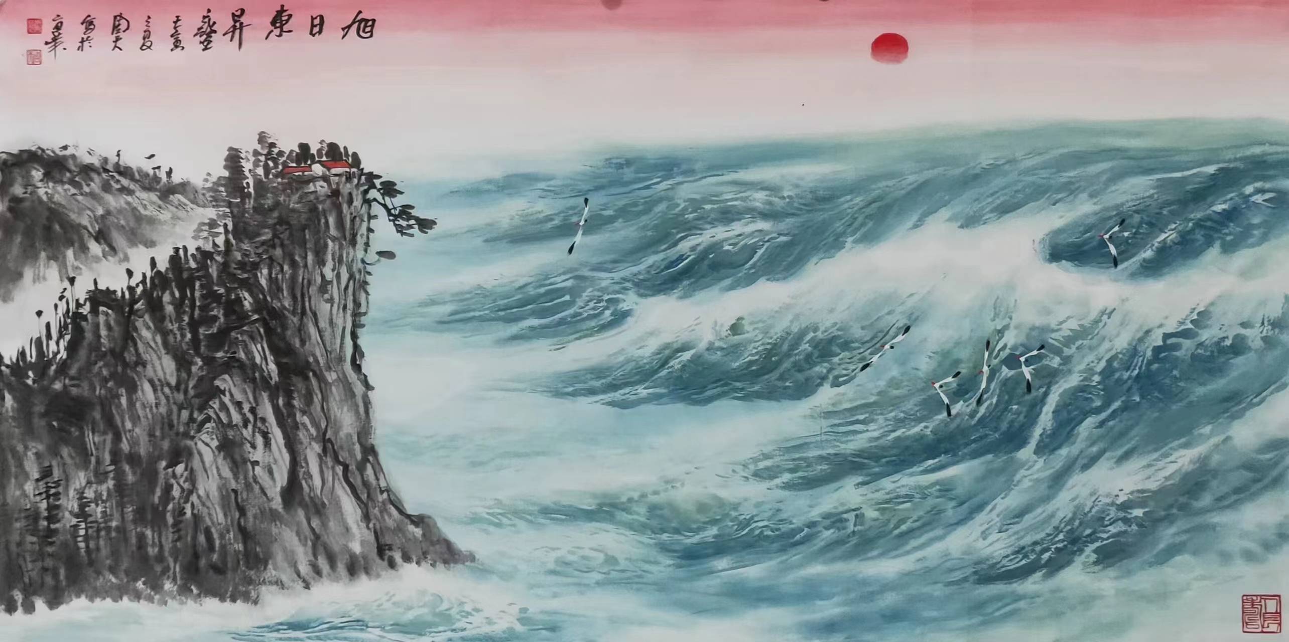 中国画海第一人周智慧图片