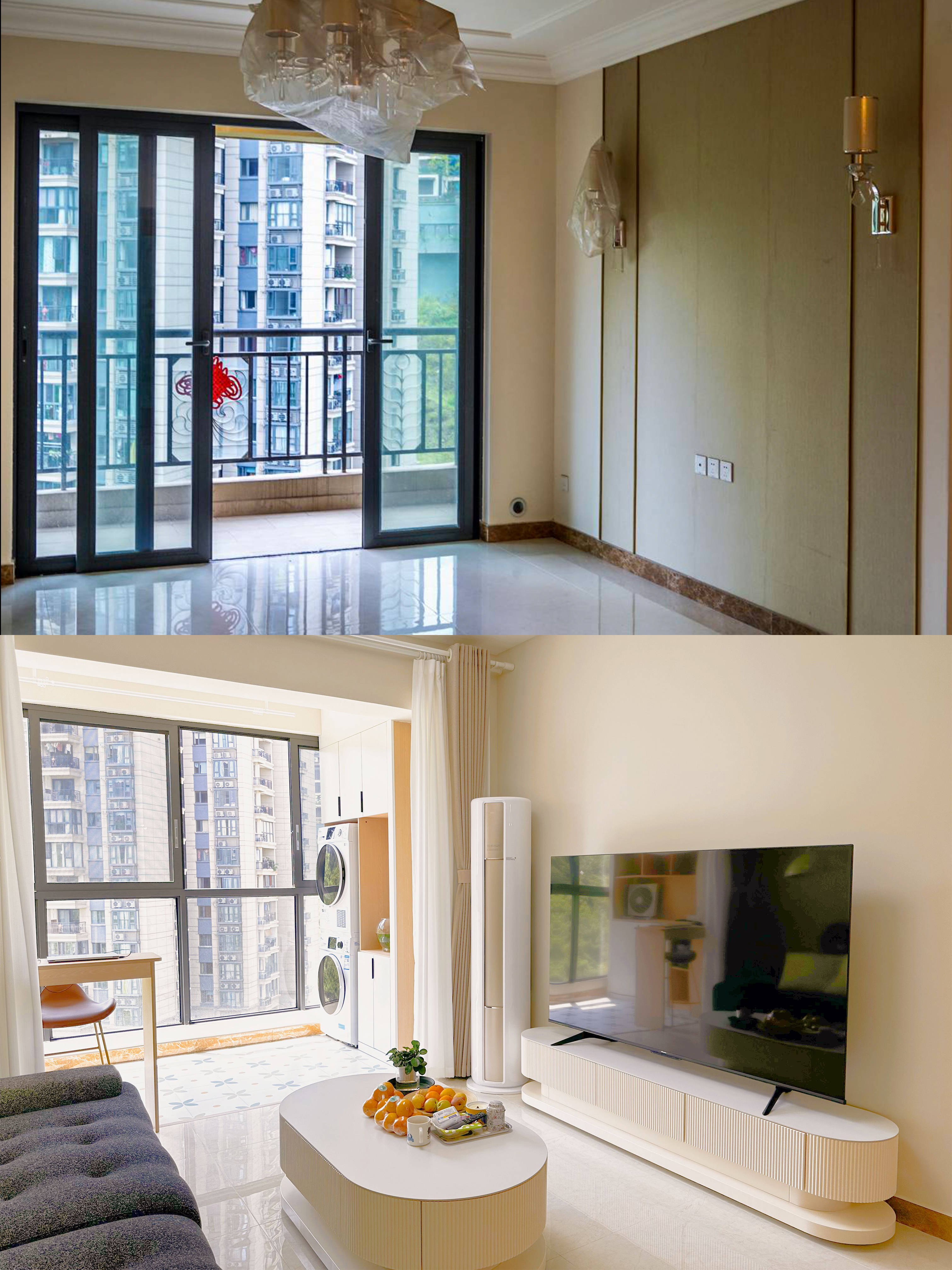 重庆装修 | 恒大山水城——精装房升级完工_改造_阳台_面积