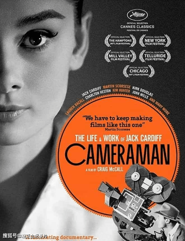 9261-英国纪录片《光影艳红菱 Cameraman: The Life and Work of Jack Cardiff 2010》英语中英双字 1080P/MP4/3.2G 摄影师