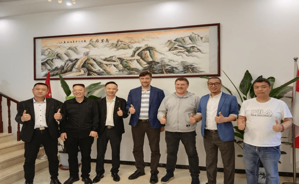 俄罗斯lng专家莅临河南捷安新能源科技有限公司参观指导