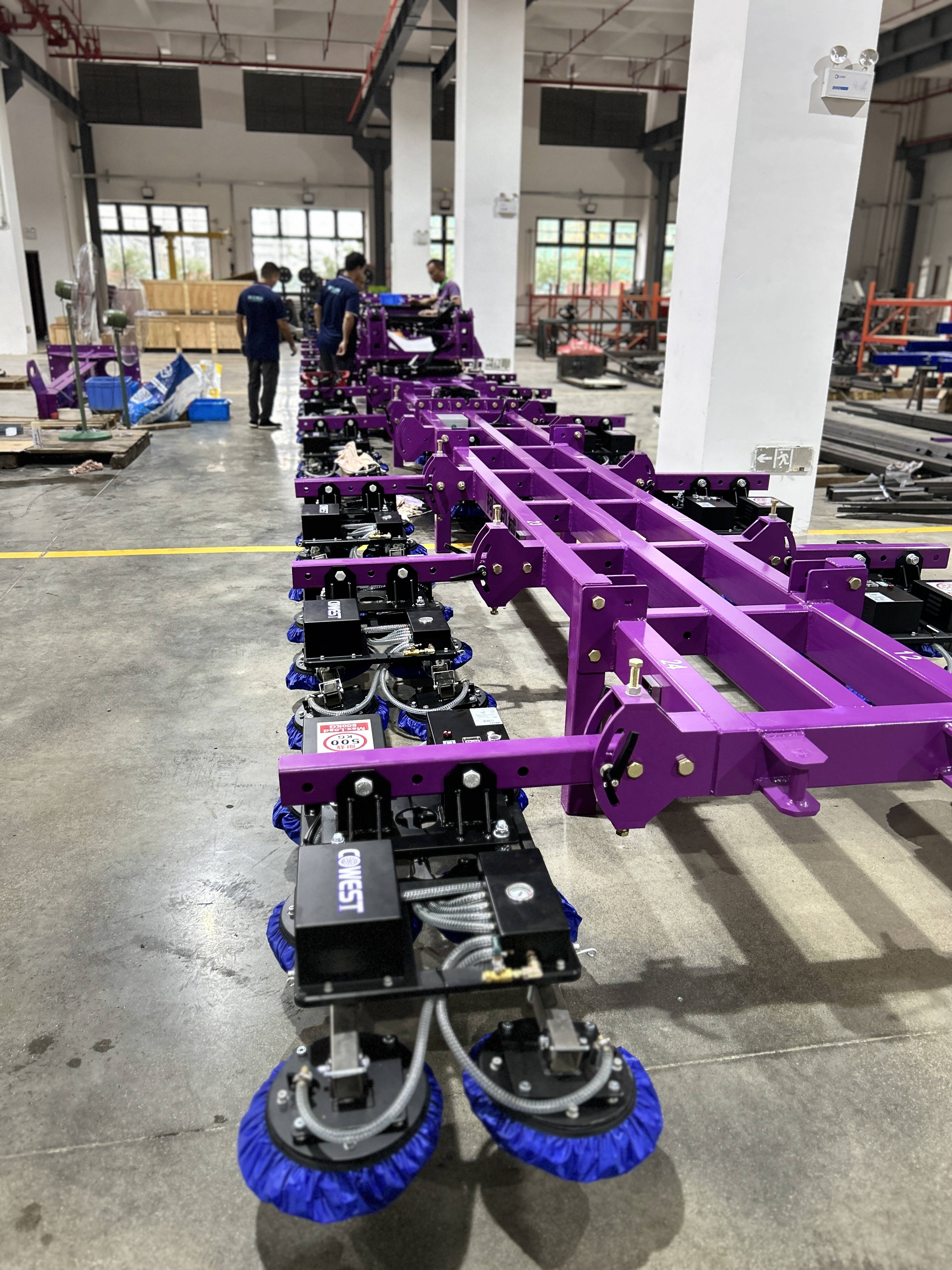 柯西10t电动液压旋转吊具又一次技术突破_设备_搬运_玻璃