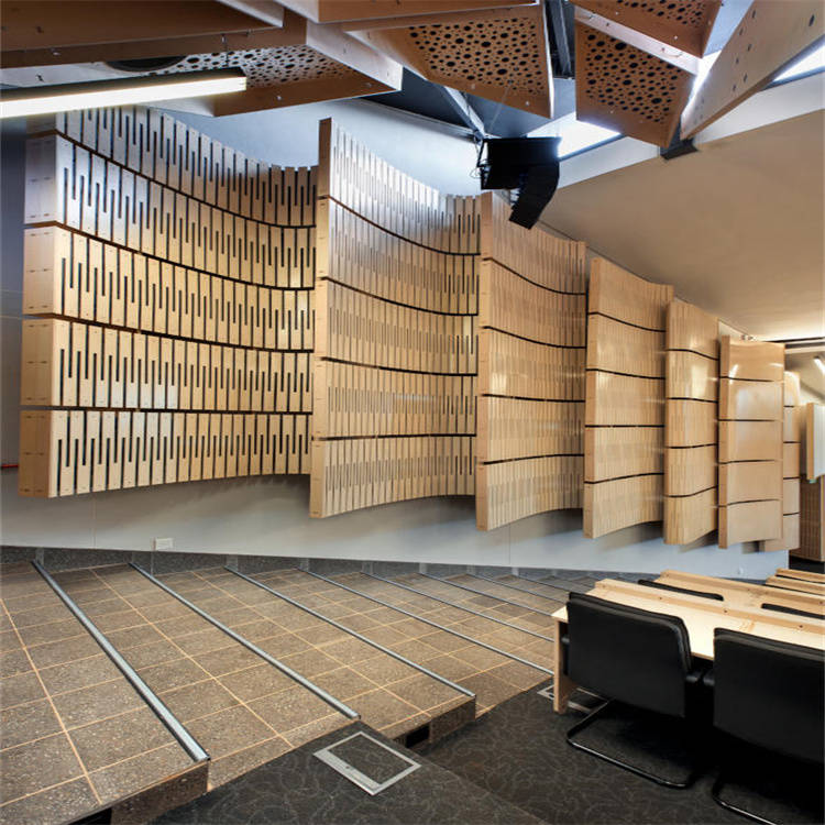 胶合板的应用案例_会议室