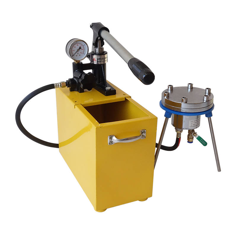 手动遇水膨胀止水胶抗水压机抗水压试验自动压力装置 jgt312-2011