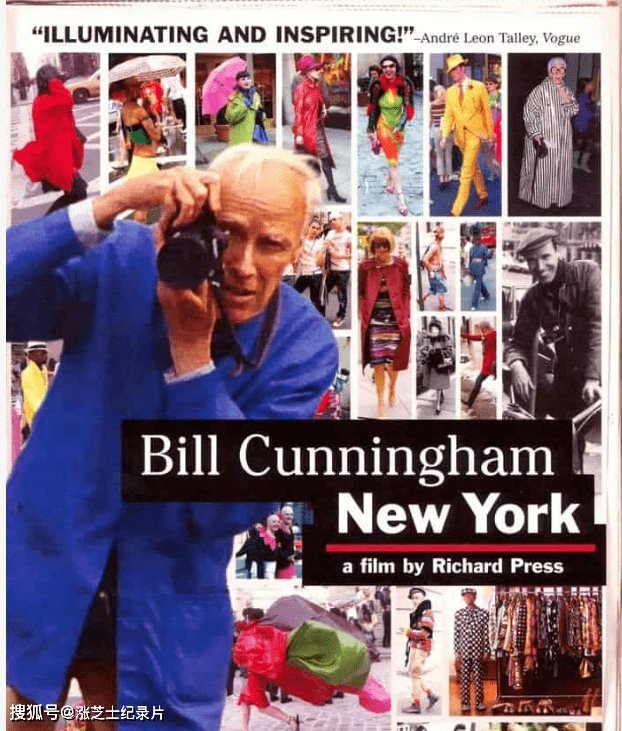 9533-美国纪录片《比尔·坎宁安 纽约 Bill Cunningham New York 2010》英语中英双字 官方纯净版 1080P/MKV/5.07G 时尚摄影大师