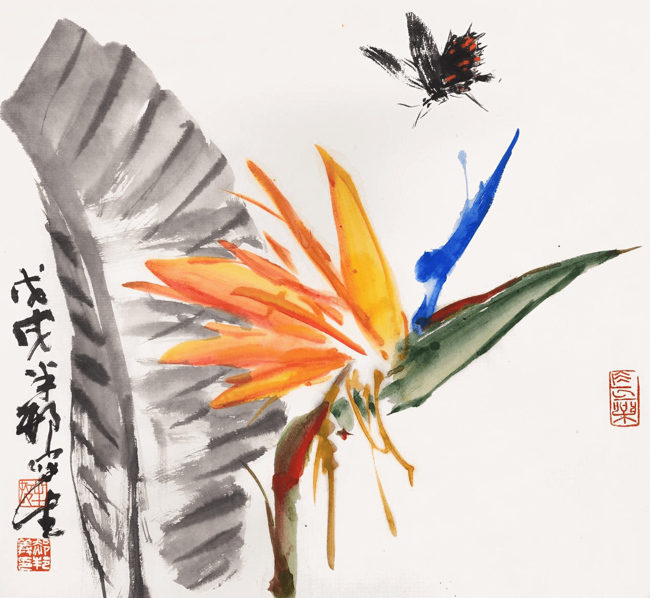 郝邦义水墨国画花鸟画大观插图7