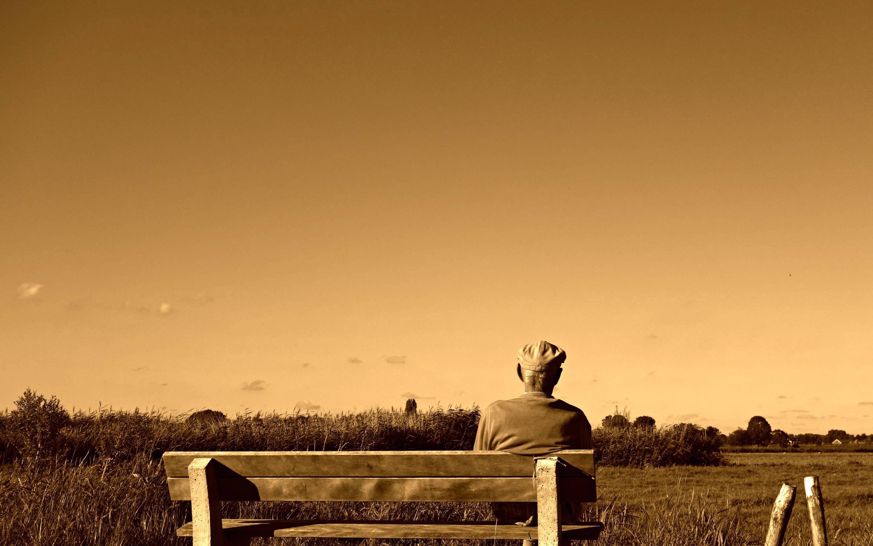 在孤独中坚守本心_状态_样子_沧桑