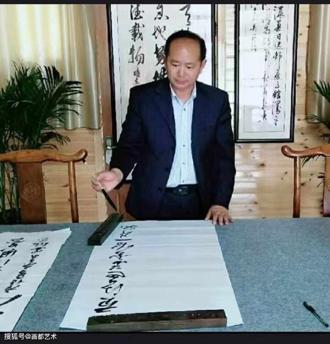 书画双修,作品时代感超强的大师书画家——孙华峰_油画_书法_江苏