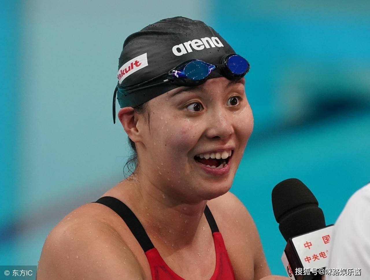 傅园慧整牙后美出天际!