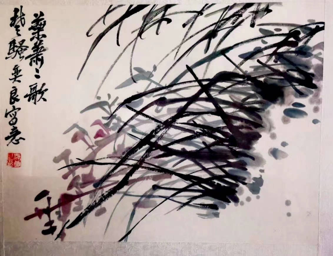 作为新一代花鸟画家,大写意花鸟画家中的探索者,他以艺术家的豪情