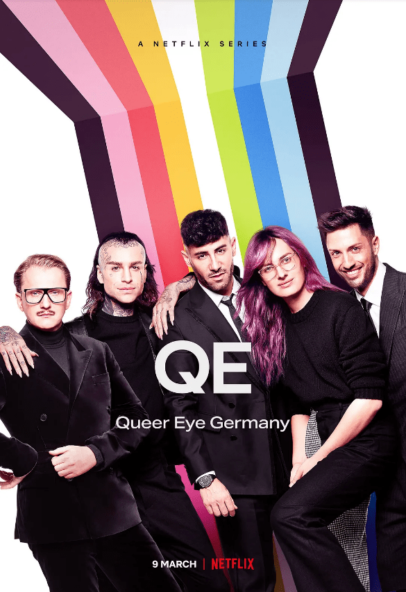 9698-Netflix纪录片《粉雄救兵：德国篇 Queer Eye: Germany 2022》全5集 德语多国中字 官方纯净版 1080P/MKV/8.87G 形象改造