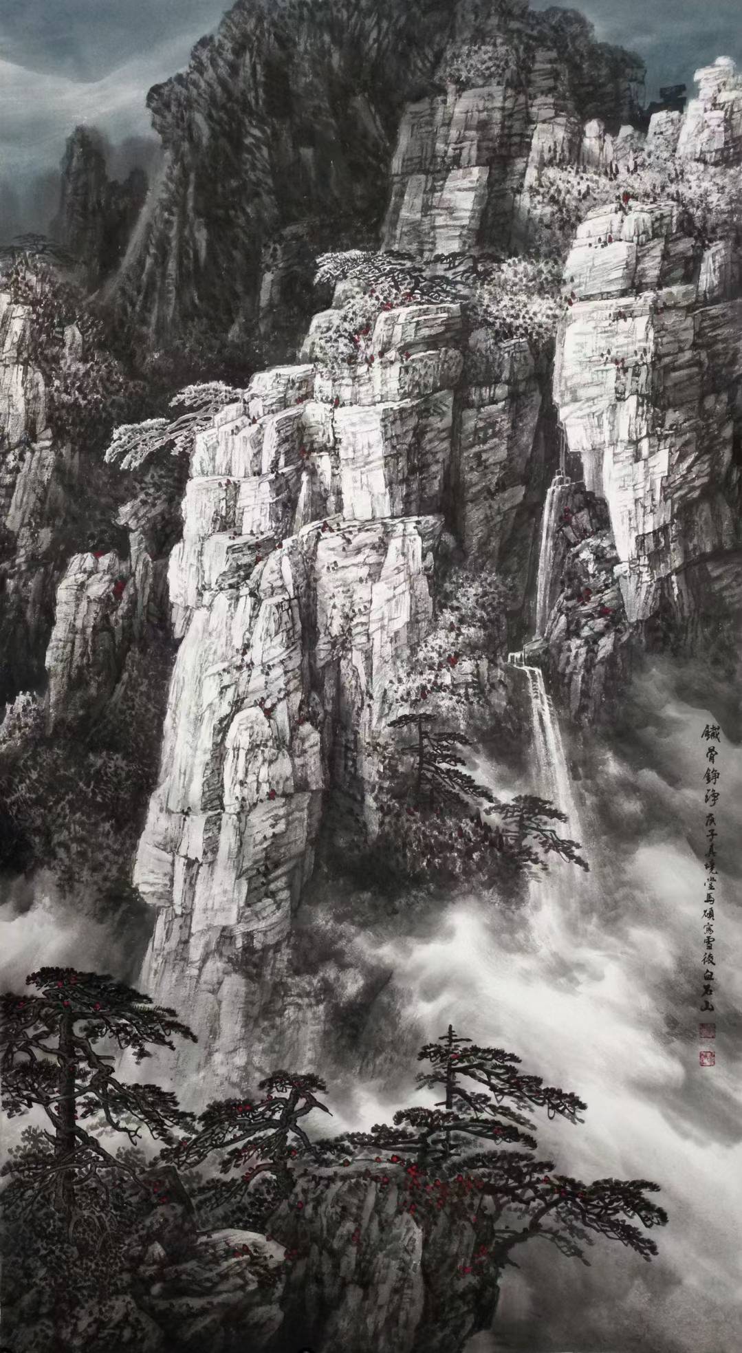 风景山水画大师-马硕_作品_绘画_中国画