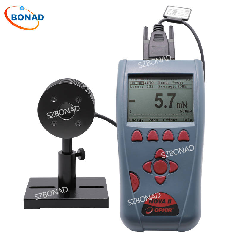 2焦耳平方厘米最大能量密度激光功率探头10a-bb-16_传感器_频谱_表头