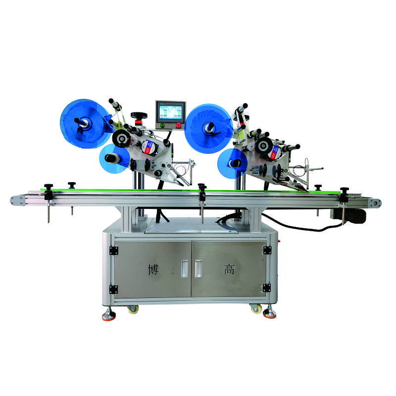 以往的生产包装过程都是采用人工的方式进行贴标,工作技术含量低,效率