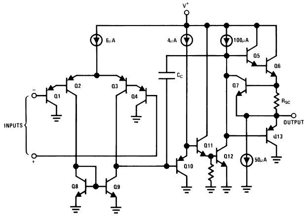lm321mf/nopb运算放大器原装规格参数及引脚功能图_电源_电压_电流