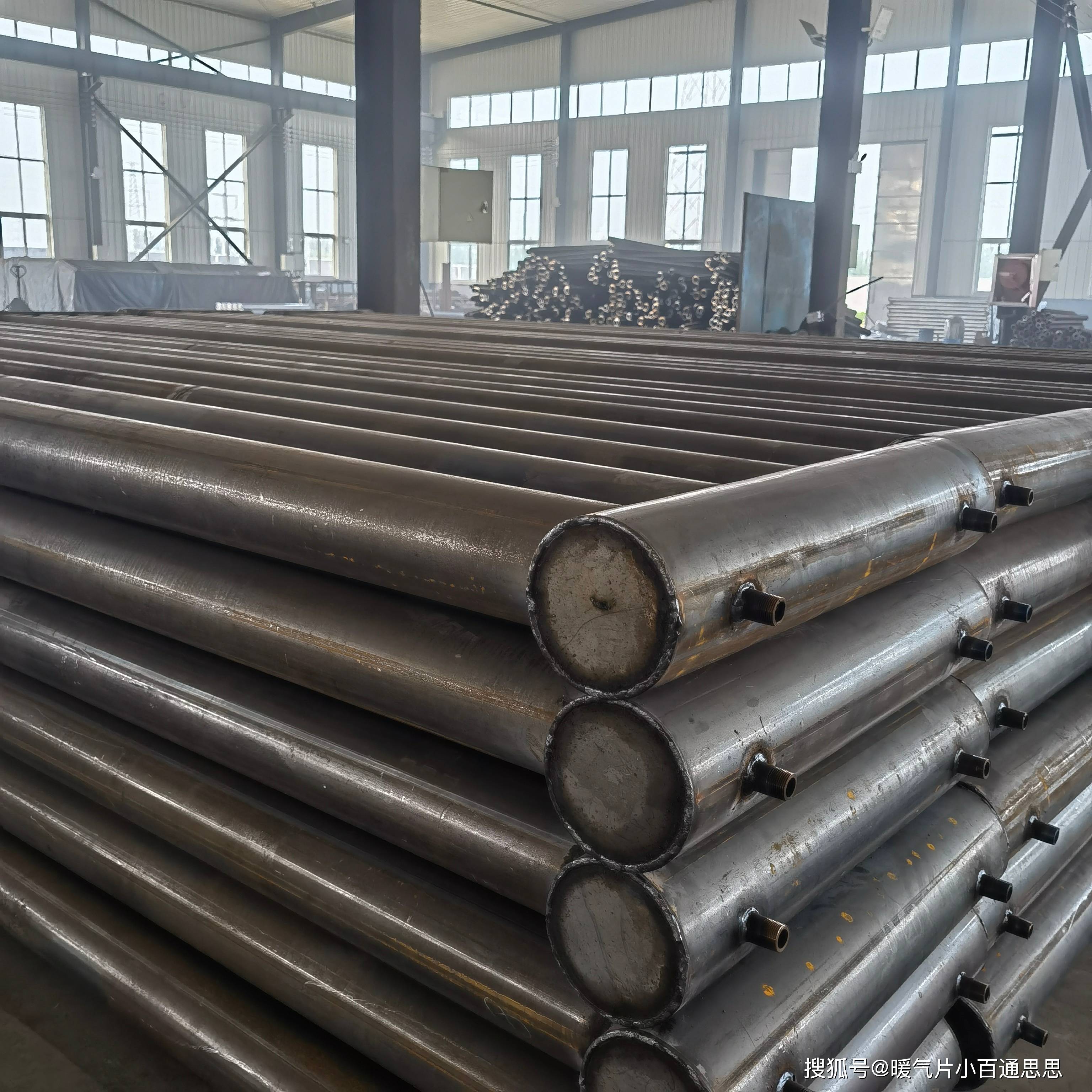 碳钢大水道落地式 a型光排管散热器_工业_车间_热效率