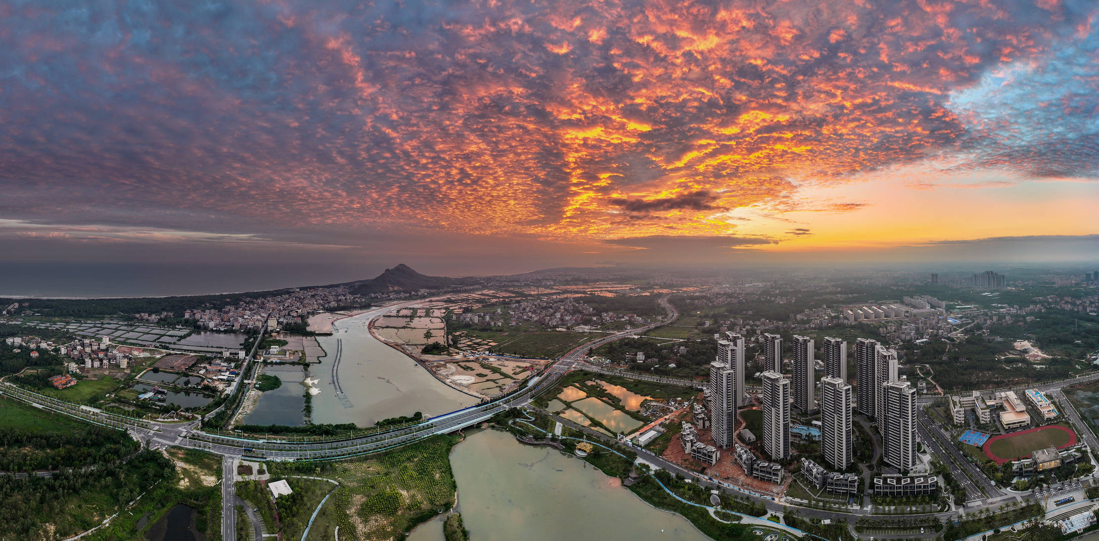 茂名华侨城歌美海纯水岸:云蒸霞蔚 美景如画_摄影_刘国兴