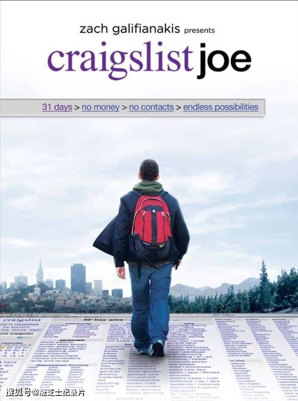 10184-美国纪录片《乔的虚拟之旅 Craigslist Joe 2010》英语中英双字 官方纯净版 1080P/MKV/1.71G 旅行纪录片