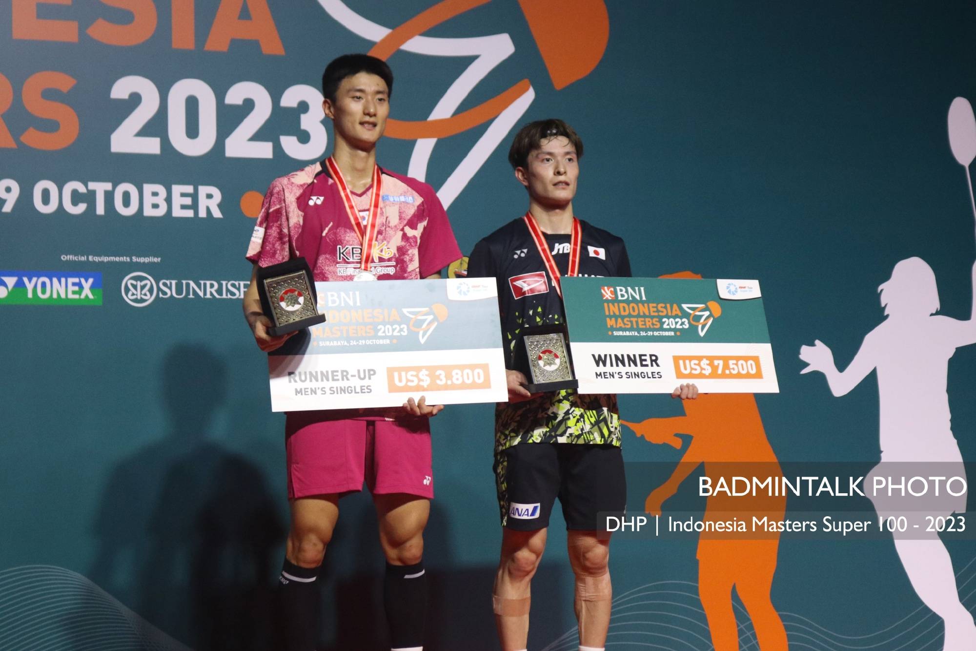 2023印尼羽毛球大师赛:大林拓真夺得男单冠军