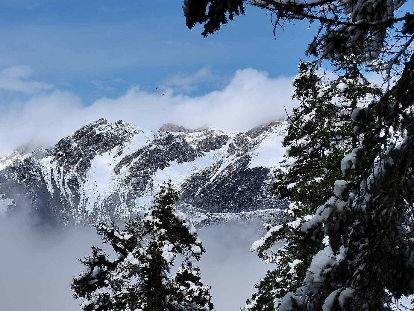 玩转贵渝川(二十)黄龙景区_天气_积雪_镜头