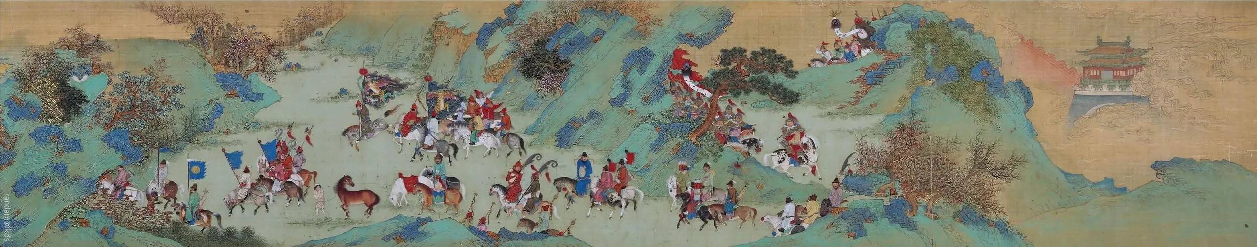 左良玉出师图1645年春,多尔衮派一兄一弟,兵分两路,夹击大顺首府西安