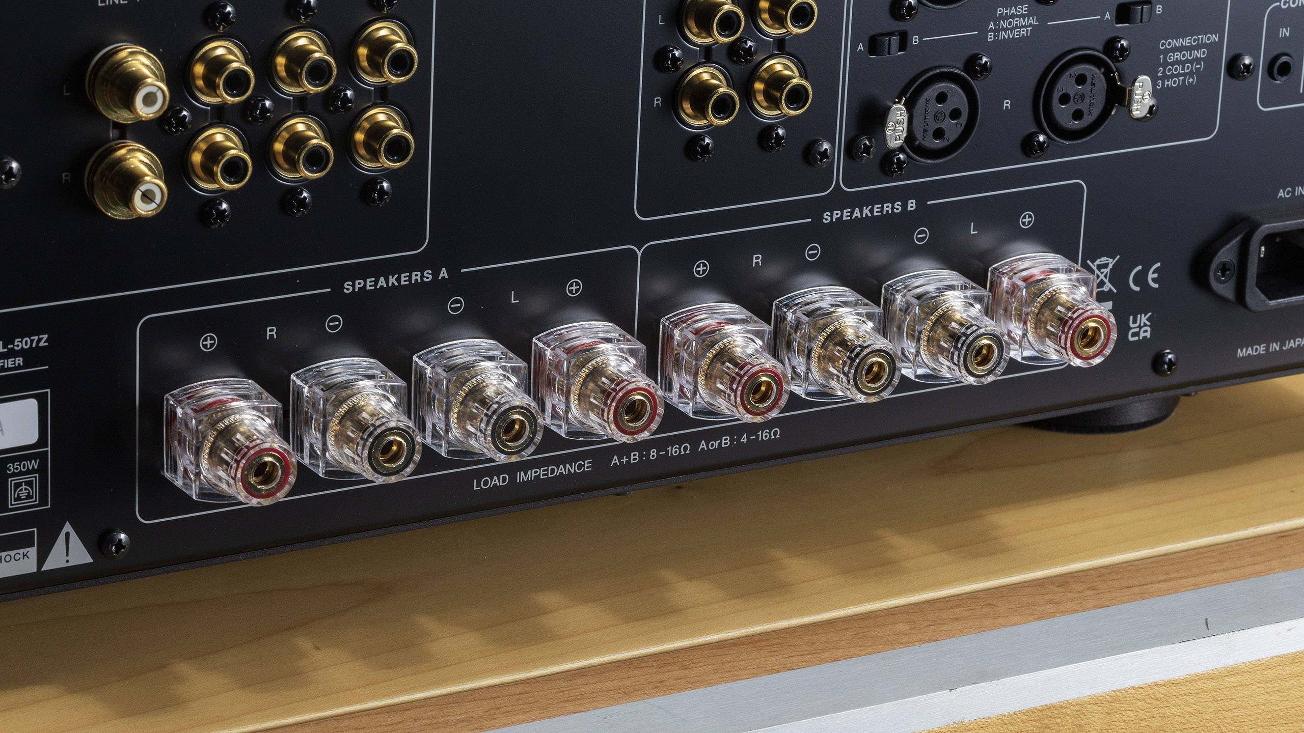 只为了这表头都值得一玩 luxman力士l507z功放评测_旗舰机_音量_旋钮