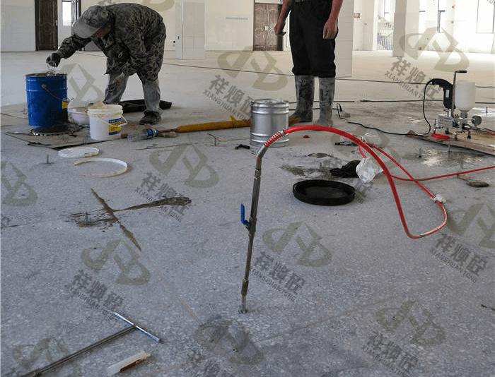 高压灌浆环氧树脂胶,修复地面空鼓 省时省力_问题_检查_进行