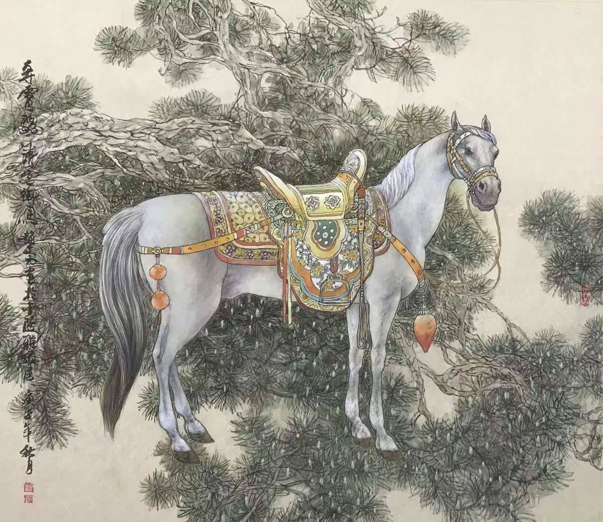 赵文元古代工笔组画作品集_cmx_九龙_中国