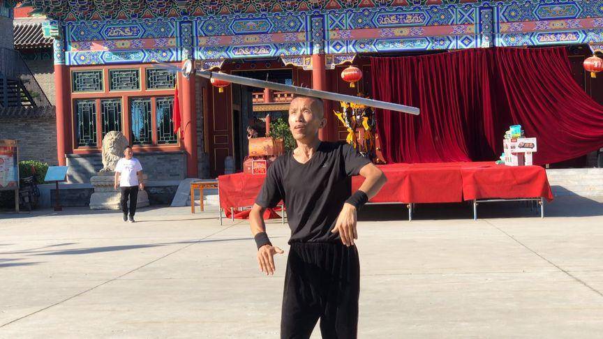 青州武术片断_考试_摔跤_先父