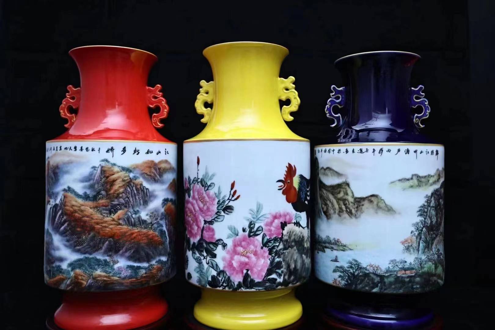 吴进良,熊钢如联合创作《国瓷三星尊》限量发行_陶瓷_艺术_技艺